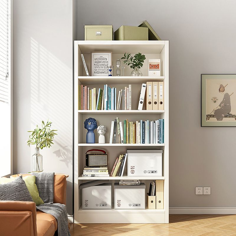 11.81" W Modern Matte Finish Bookcase Engineered Wood Standard Bookshelf