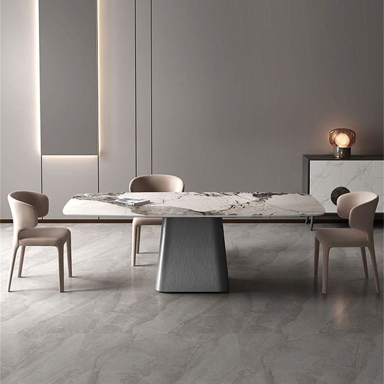 Designer Style Sintered Stone Dining Set 1/4/5/7 Pieces Dining Table with Chairs