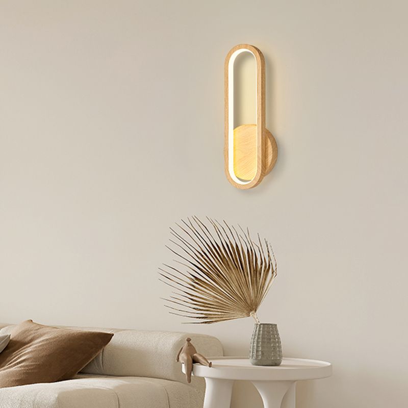Modern Simple Wall Mount Light LED Wall Light with Acrylic Shade for Living Room