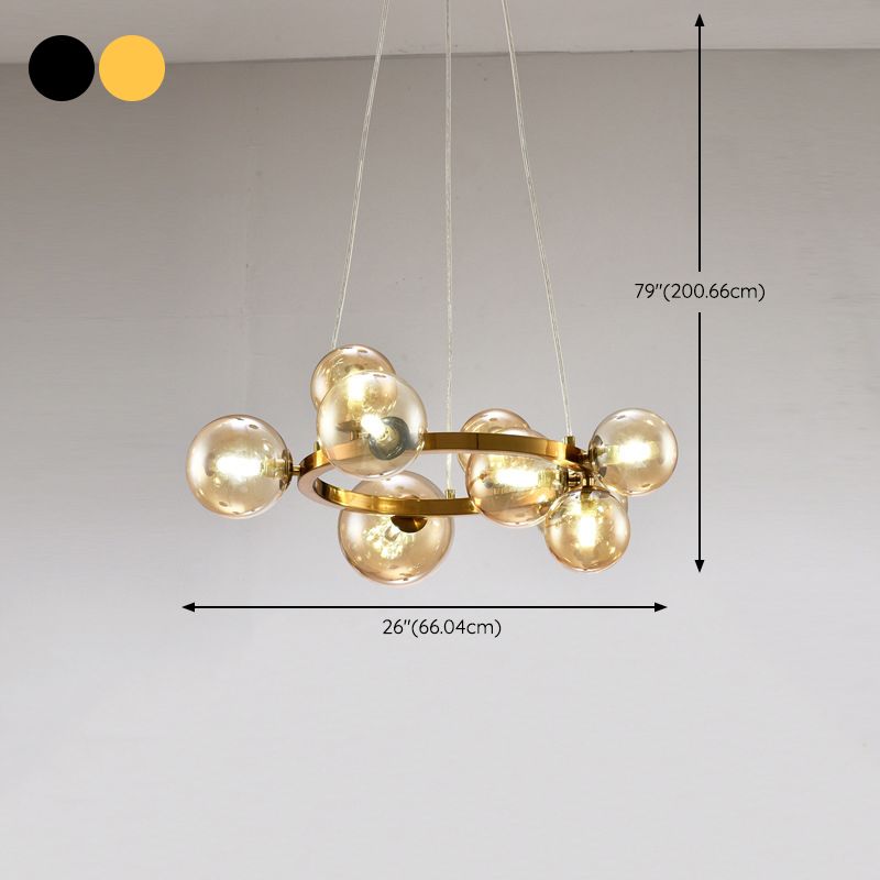 Modern Style Island Pendants Glass Pendant Lights for Dining Room