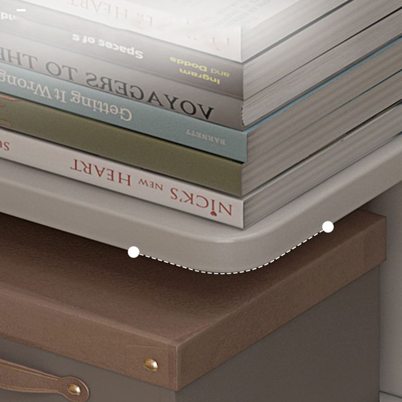 Modern Engineered Wood Bookshelf Standard Bookcase with Shelves