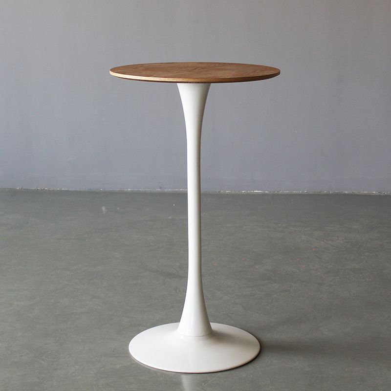 Contemporary Round Counter Table Dining Metal Counter Table for Restaurant