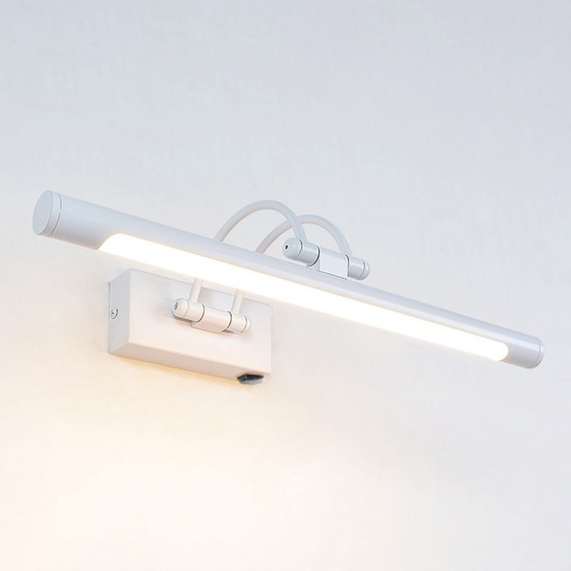 Modern Minimalist Style Cylindrical Vanity Wall Light Fixtures Metal Vanity Lights for Toilet