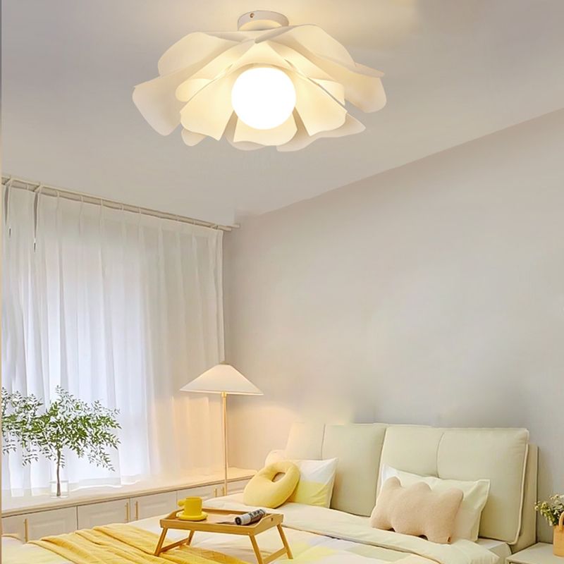 Modern Simplicity Ceiling Lamp Household Acrylic Flush Mount Light Fixture for Bedroom