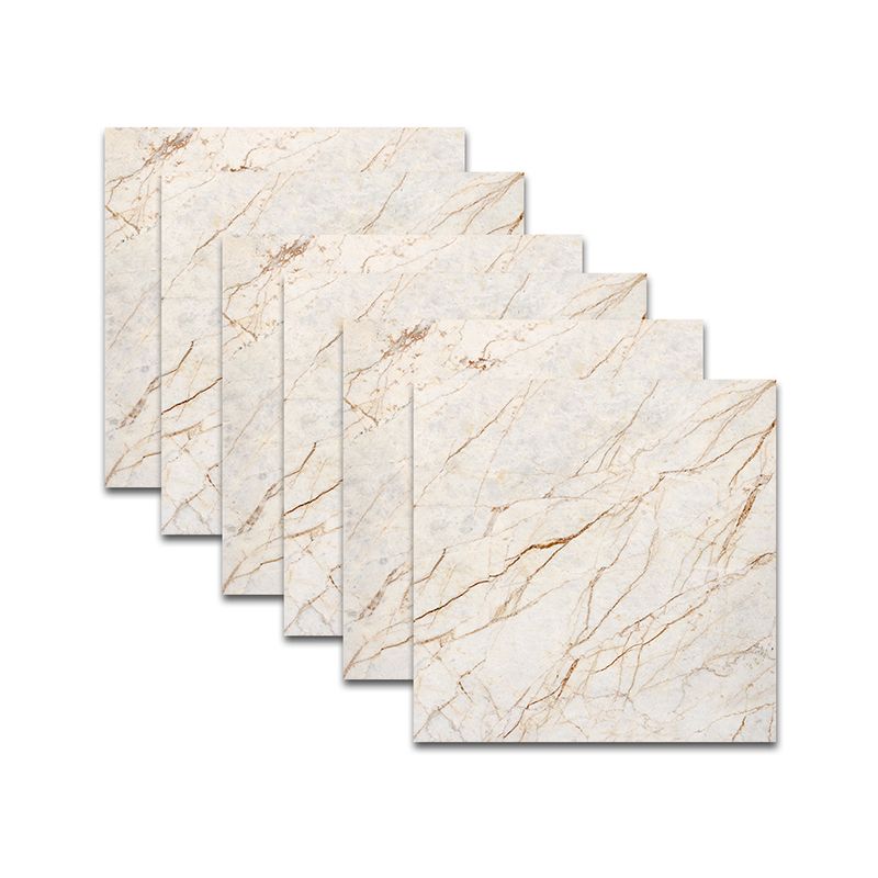 Peel and Stick Marble Wallpapers 18 Pieces PVC Contemporary Wall Covering for Accent Wall
