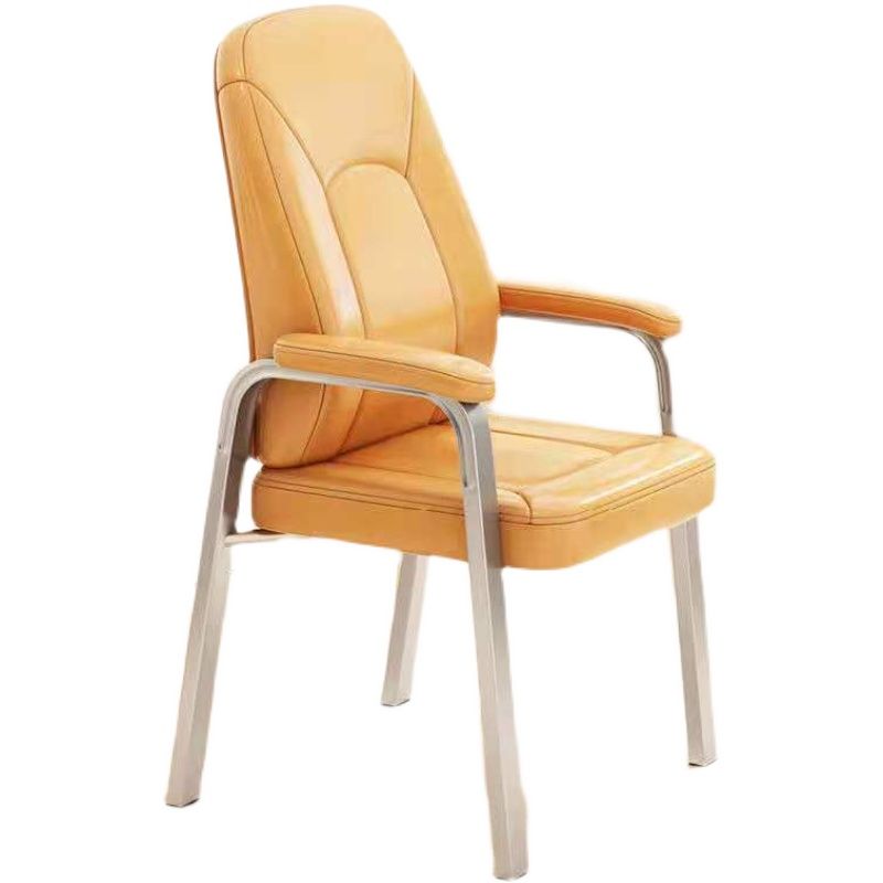High Back Office Chair Fixed Armchair with Sponge/Latex Seat