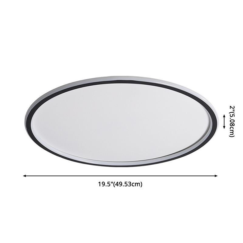 Schlafzimmer LED Flush Deckenleuchten Super-dünne zeitgenössische Flush Mount Licht mit Kreis Form