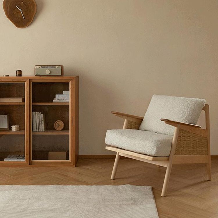 Modern Style Rattan Rocking Chair Indoor Sofa Rocking Chair for Break