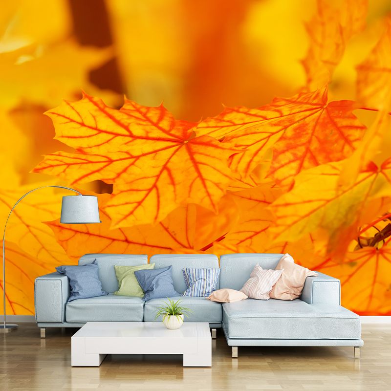 Leaves Wall Decals Living Room Bedroom TV Wall Decor ,Customized Size Available