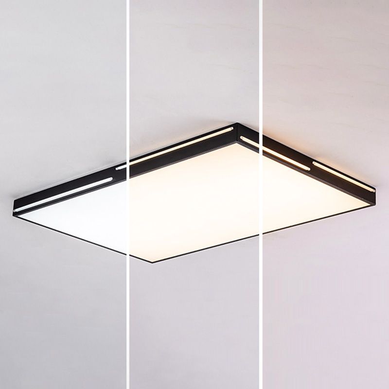 Plafonnier LED en acrylique de conception de Style moderne, luminaire de plafond encastré pour le salon
