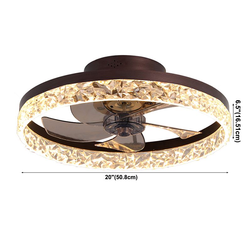 Ventils de plafond LED minimalistes modernes