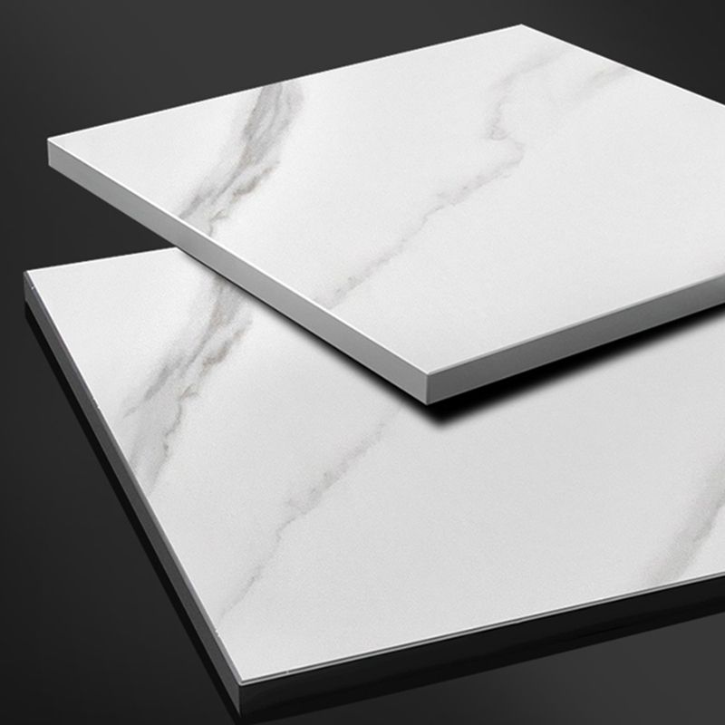 Contemporary Style Stone TV Stand Enclosed Storage TV Cabinet with Drawers