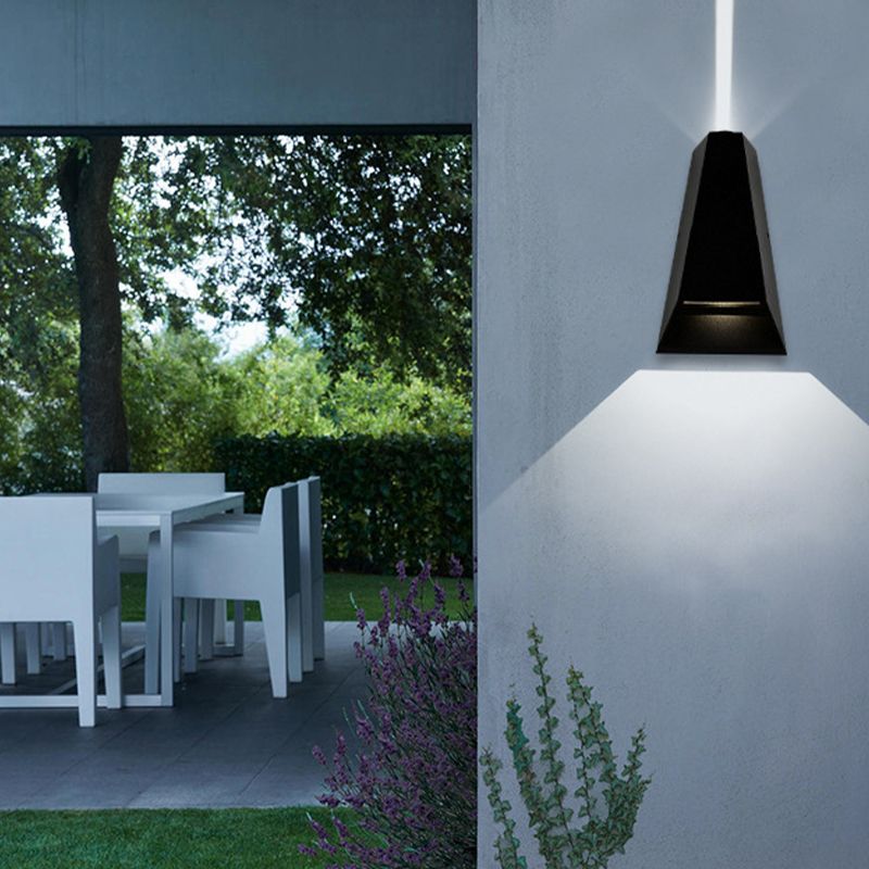 Geometric Wall Mounted Light Simplicity Metal 1 Light Wall Mounted Lamps