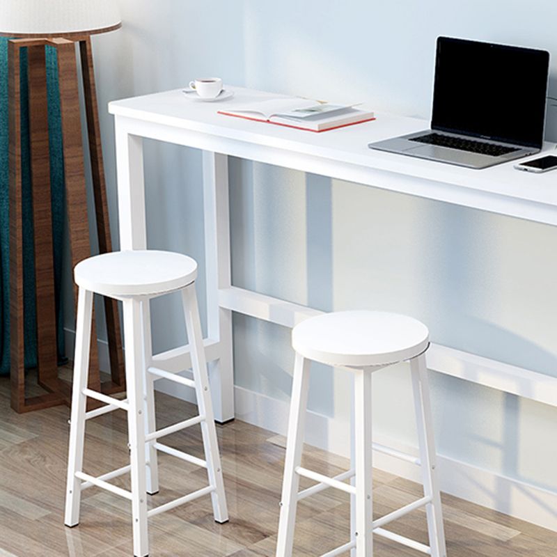 Modern Style 1/3/4 Pieces Wood Rectangular Bar Table Set for Dining Room