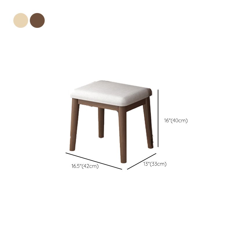 Solid Wood Makeup Vanity Desk Storage Box Makeup Vanity Set with Drawer