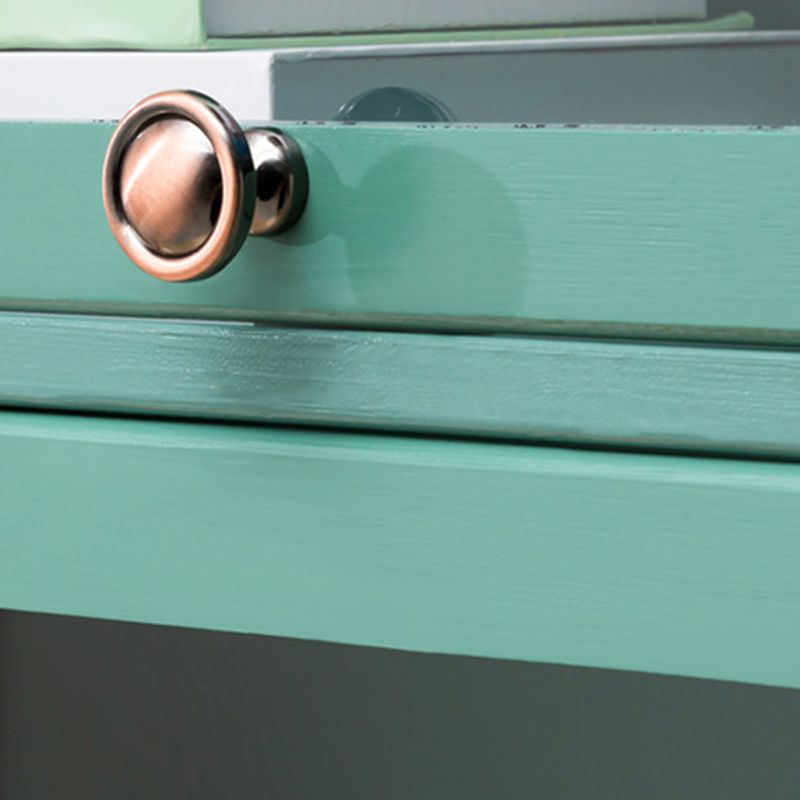 Zeitgenössischer Green Barrister Bücherregal Bambus Bücherregal für Heimbüro