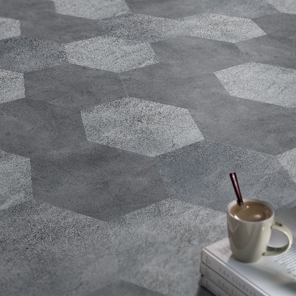 Peel and Stick Vinyl Flooring Dark Matte Vinyl Flooring with Stone Look