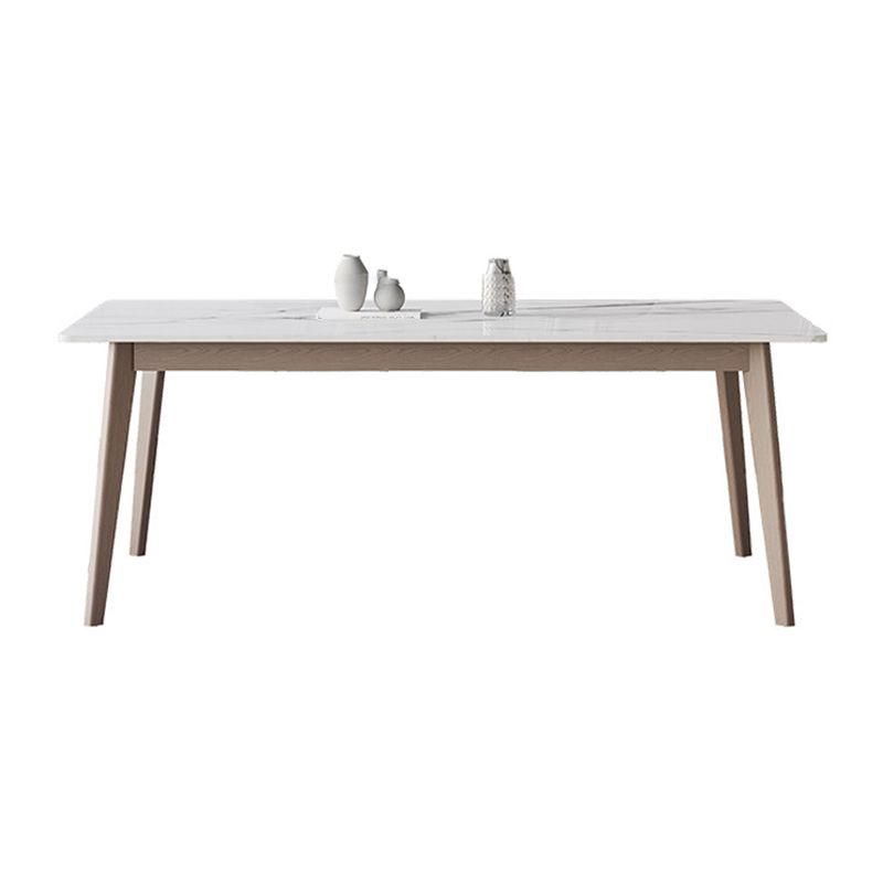 Modern Style Solid Wood Dining Set 1/4/5/7 Pieces Dining Set for Dining Areas