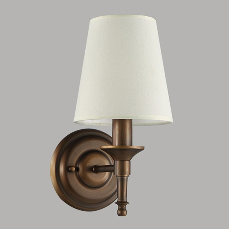 Modern Style Cylinder Wall Light Sconces Metal 1 Light Wall Lighting