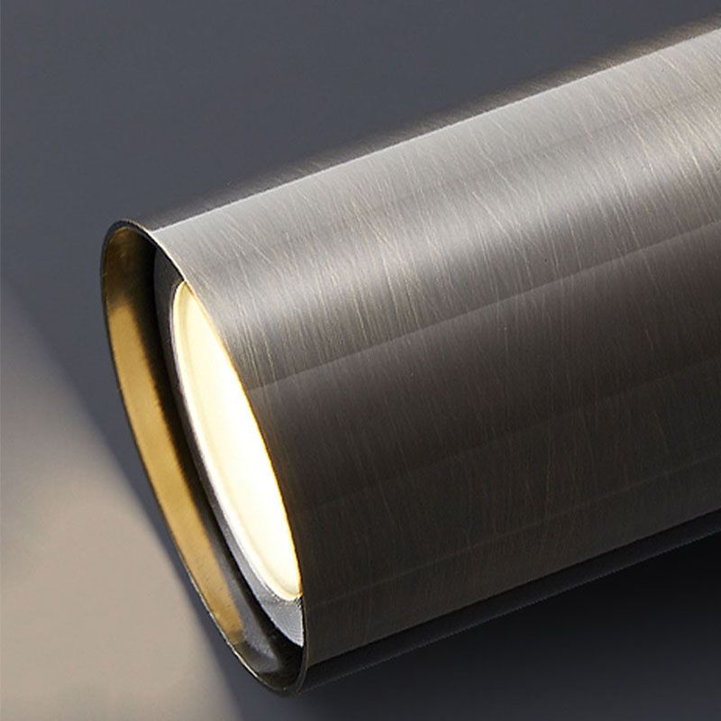 Minimalistische Zylinderhängelampe, modernes Metallheizlicht für Schlafzimmer