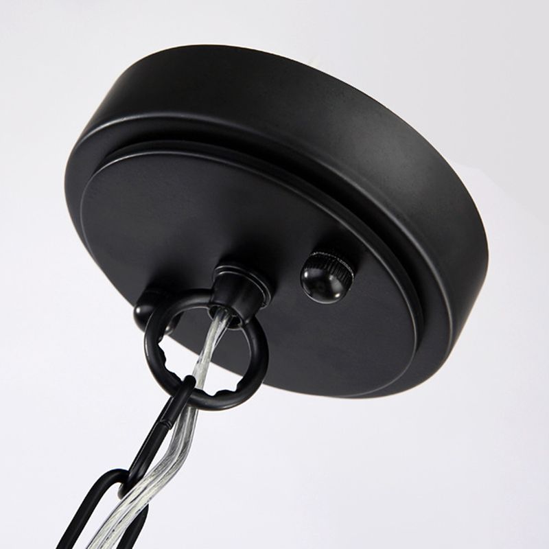 Glass Sphere Hanging Chandelier Minimalist Style Chandelier Pendant Light for Bedroom