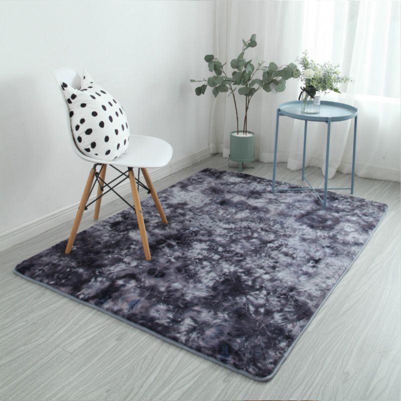 Tapis à colorant spatial chic Tapis décontracté multicolo