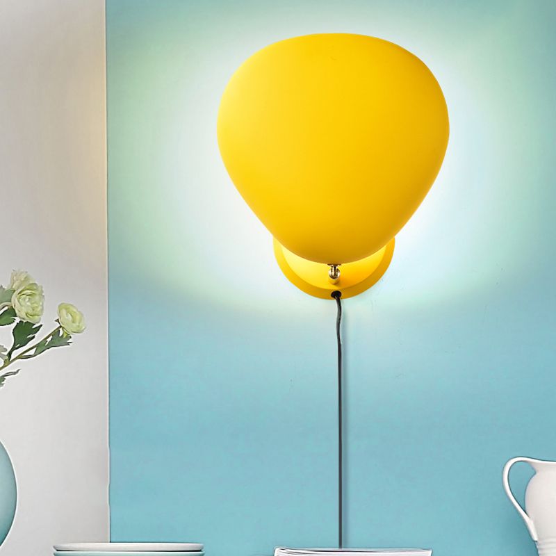 Metal Sphere Shape Wall Lights Modern Style 1 Head sconce light for Hallway