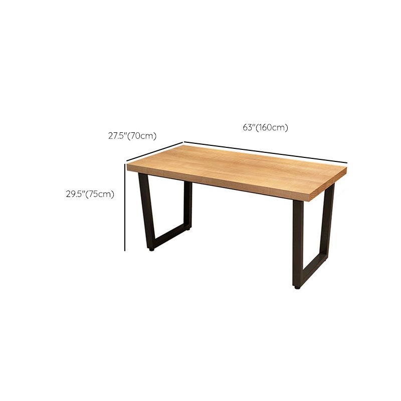 Traditional 1/5 Pieces Dining Set Rectangle Pine Wood Dining Table Set for Dining Room