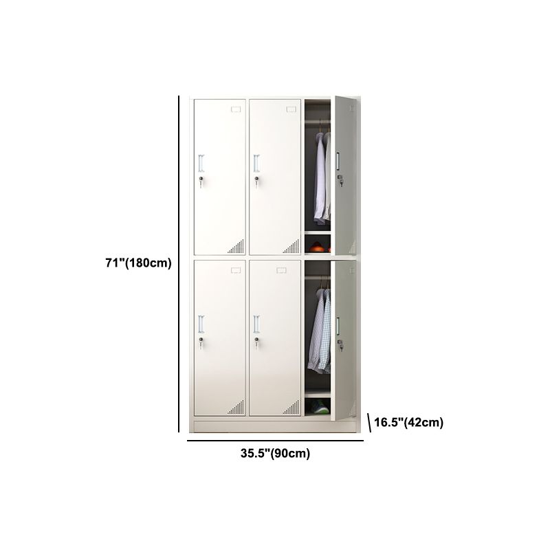 Contemporary Storage Cabinet Hinged Wardrobe Cabinet for Home