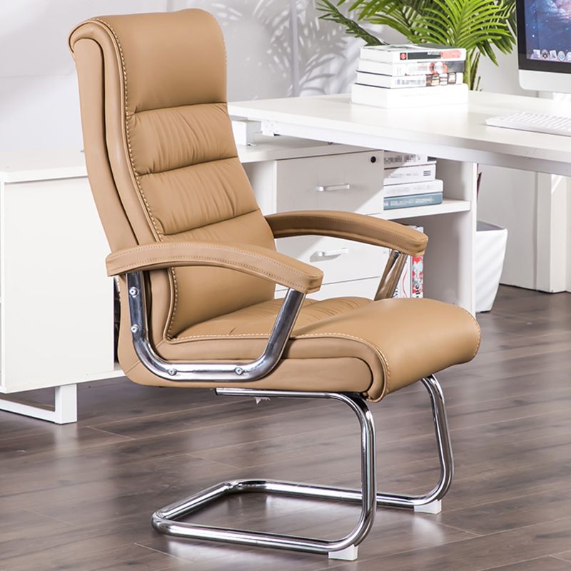 Metal Frame Contemporary Task Chair with High Back Executive Ergonomic Computer Chair