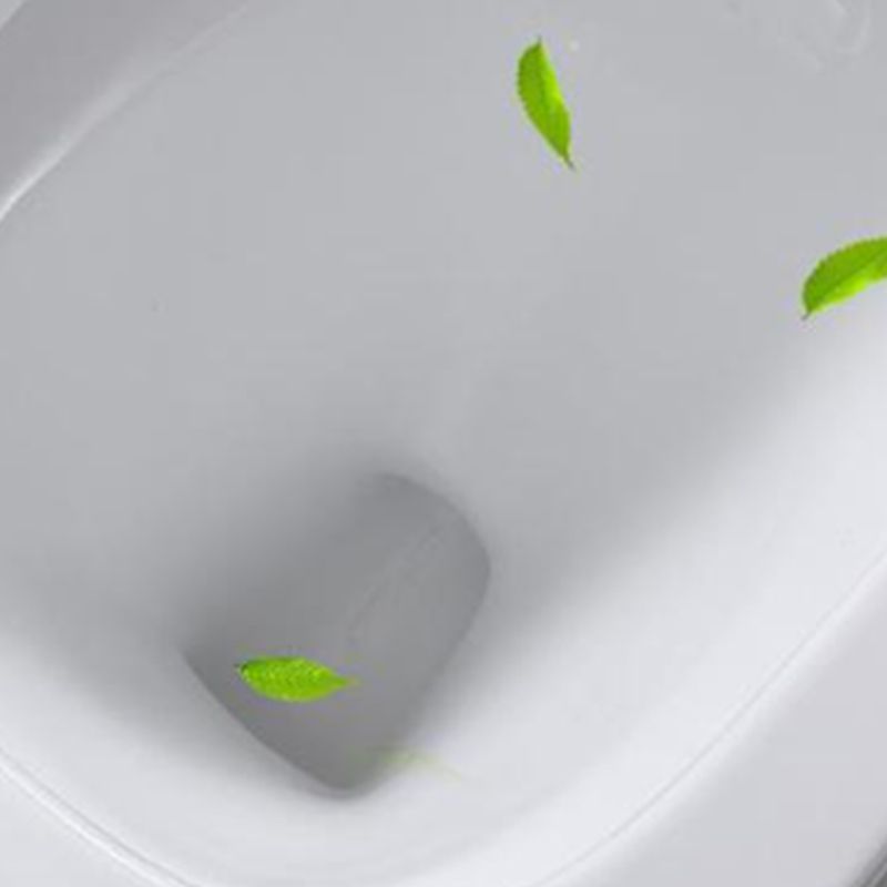 Traditional Floor Mounted Flush Toilet White Urine Toilet with Seat for Bathroom