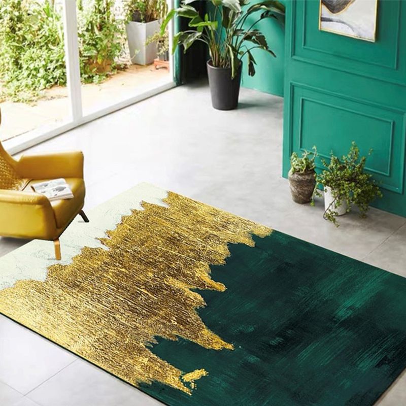 Vintage multi-kleuren postmodern tapijt polypropyleen abstract geprinte tapijt anti-slip huisdiervriendelijke vlekbestendig kleed voor grote kamer