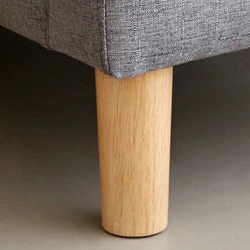 Standard Biscuit Back Settee Sofa Contemporary Square Arm Settee Loveseat