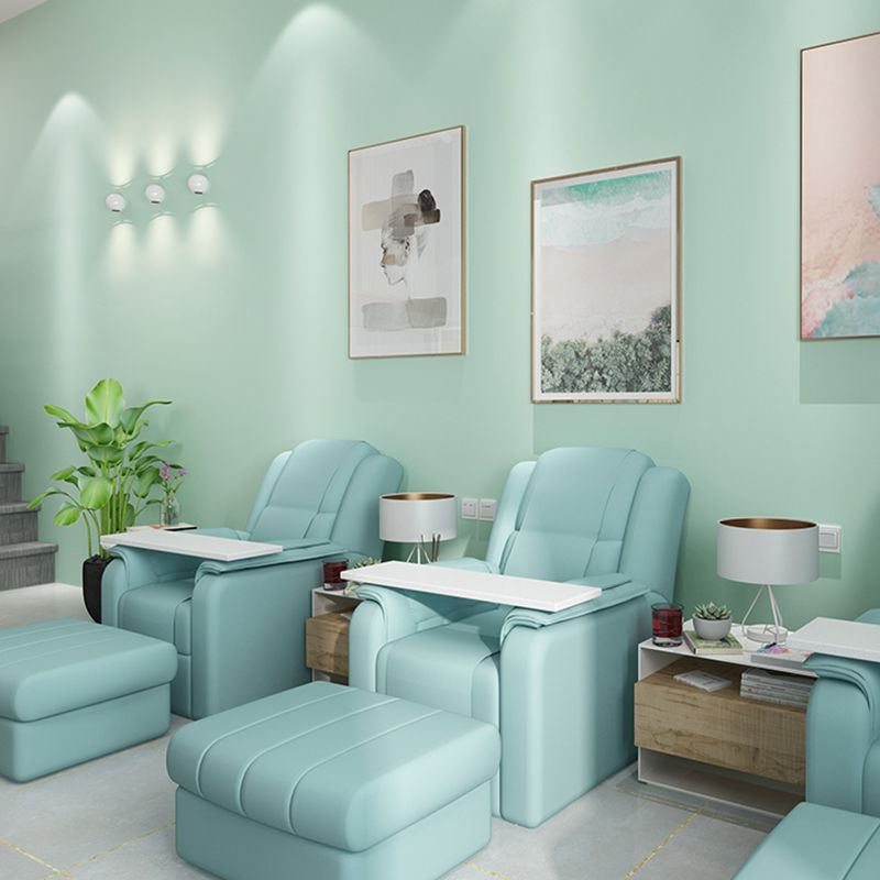 Wallpaper Roll Plain Pastel Color Minimalist Style Non-Woven Fabric Wall Covering