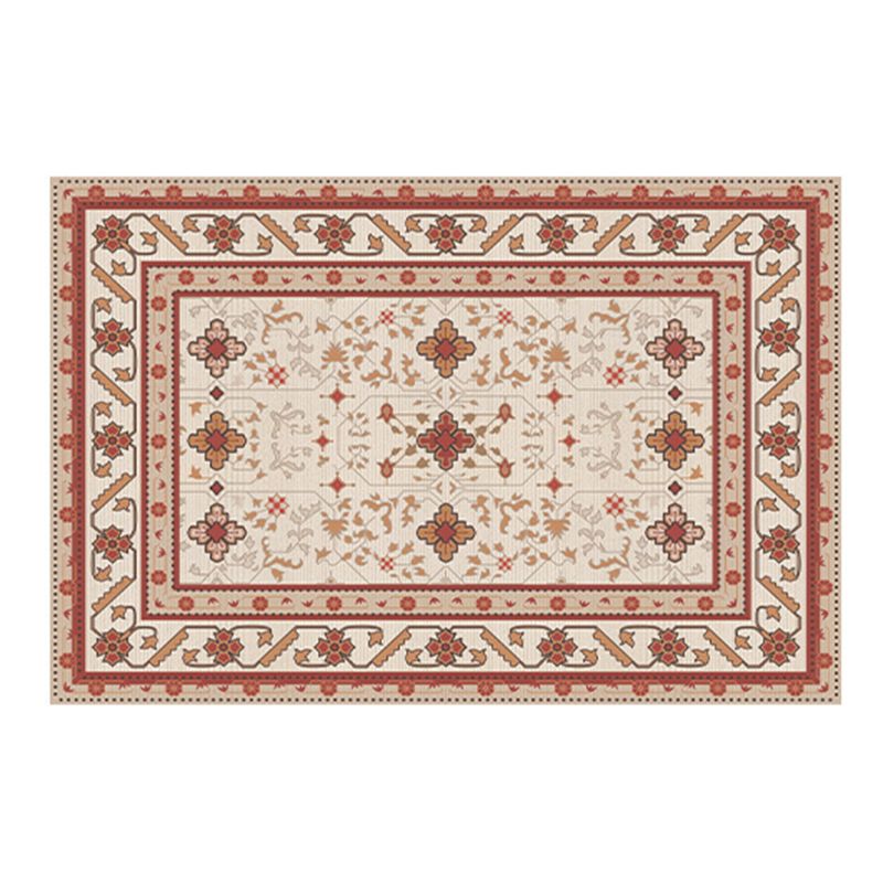 Marokkaans vintage bedrukt tapijt, polyester binnentapijt, antisliptapijt voor woonkamer en slaapkamer
