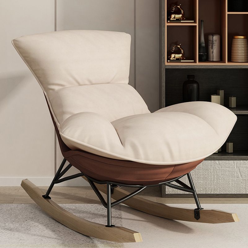 Nursery Sofa Rocking Chair Indoor Rocking Chair for Living Room and Bedroom