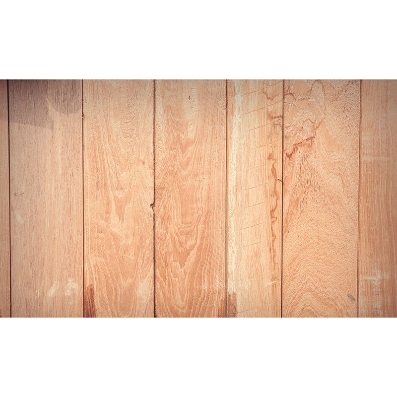 Light Wood Grain Wall Mural Water Resistant Wall Art for Living Room Bedroom