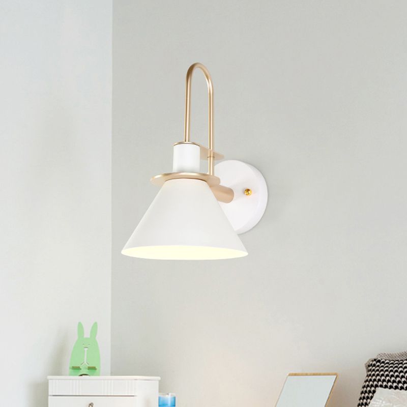 6 couilles lampe à paroi macaron en option unique Bulbe de style nordique Nordic Cone Light pour le couloir de la chambre à coucher