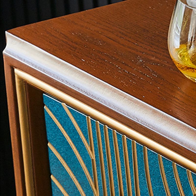 15.6-inch Width Glam Storage Chest Dresser Solid Wood Dresser