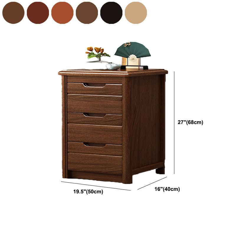 Modern Dresser Solid Wood Storage Chest Dresser 26.77-inch Height