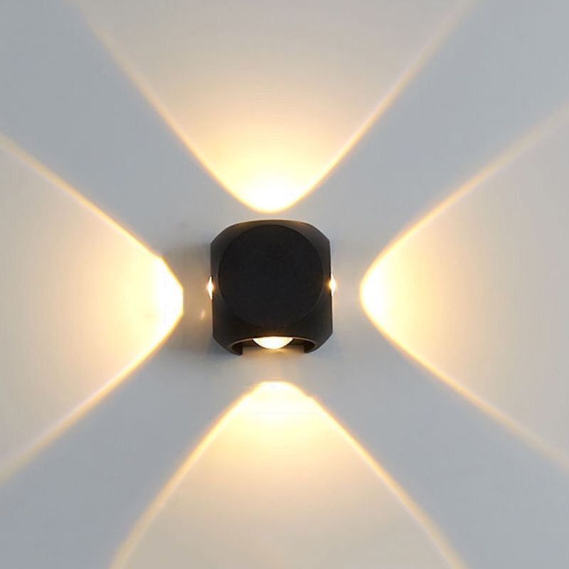 Simplicity Style LED Wall Lamp Aluminum + PVC Lens Home Decorative Ambiance Wall Sconce in Warm White Light