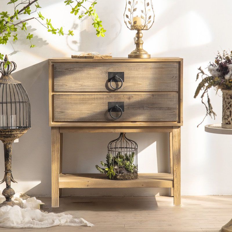 American Traditional Dresser Solid Wood Storage Chest Dresser