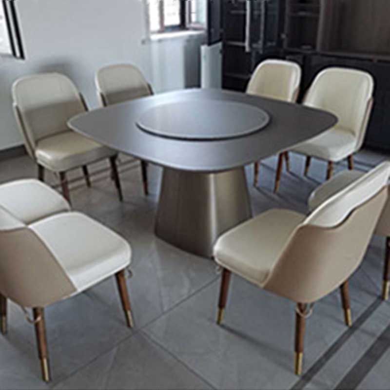 Contemporary Style Microfiber Leather Chair Parsons Dining Chair for Home