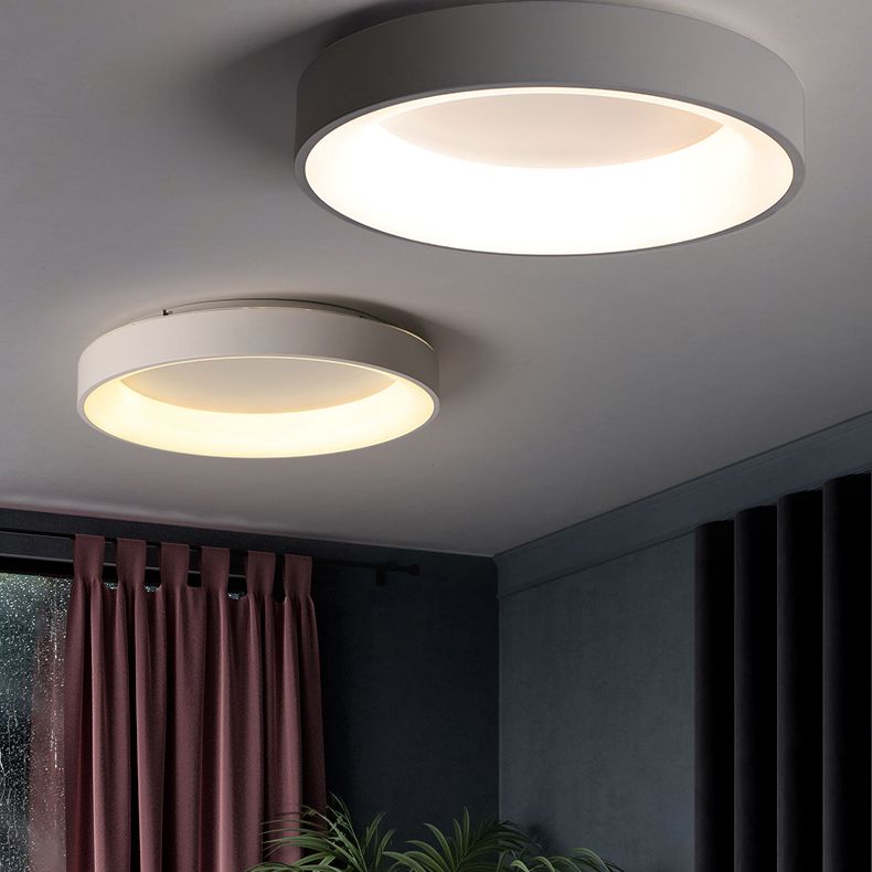 Circular Flush Mount Ceiling Lights Modern Acrylic Flush Light