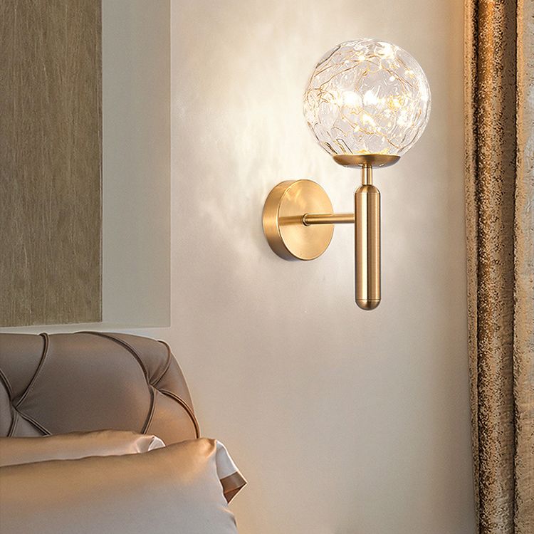 Modern Creative Decorative Wall Lamp with Single LED Light Wall Light for Living Room