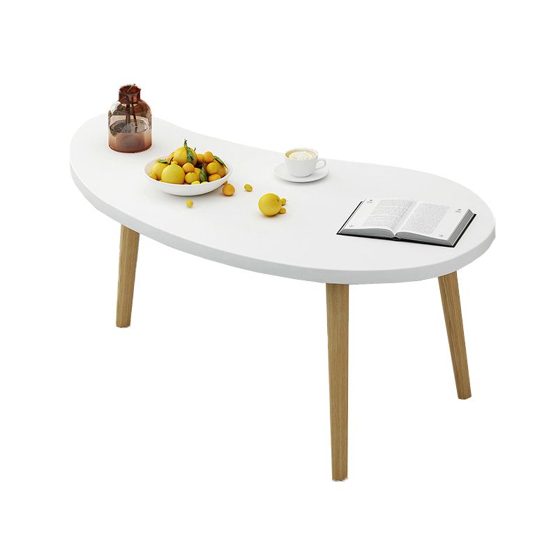 4 Legs Wood Coffee Table Set Bedroom Coffee Table with Storage