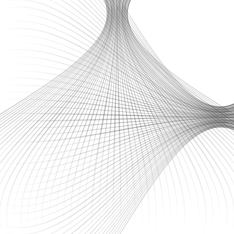 Modern 3D Coordinate Grid Murals Black and White Stain Resistant Wall Art for Bedroom