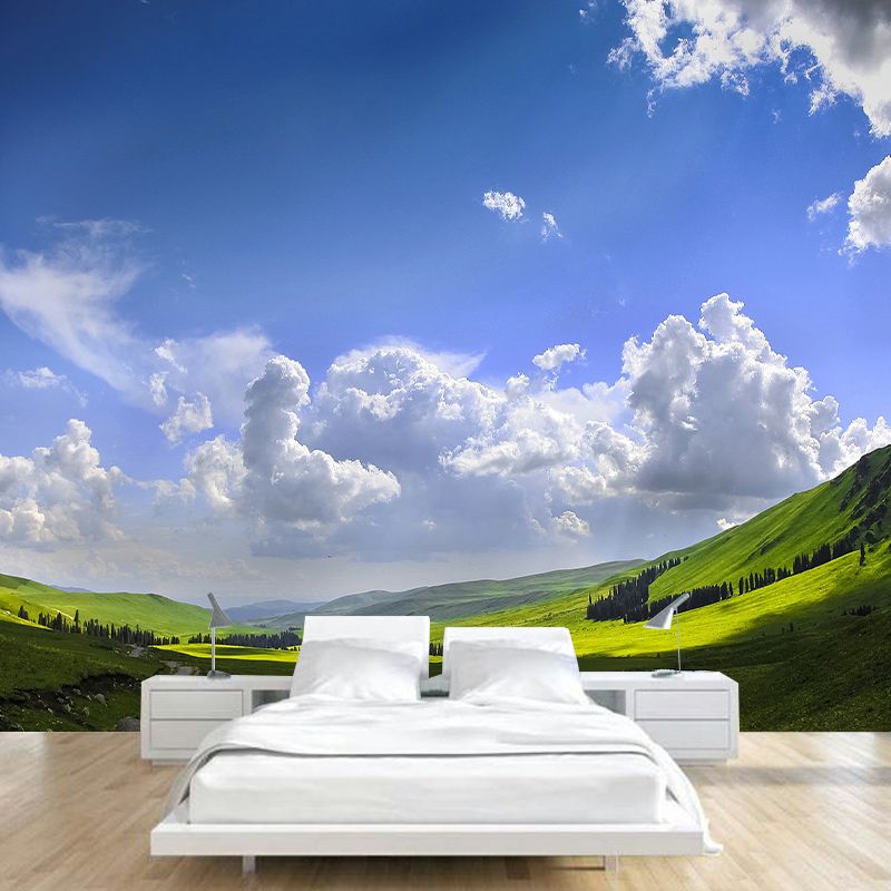 Landscapes Photography Mildew Wall Mural Horizontalt for Living Room