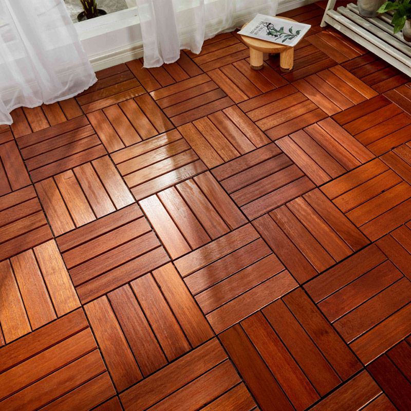 Snapping Patio Flooring Tiles Wood Patio Flooring Tiles with Waterproof