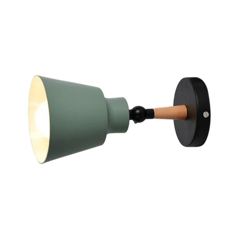 Metal Geometric Simplicity 1 Light Wall Lighting Fixtures for Bedroom